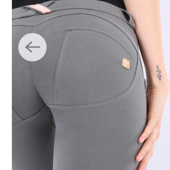 NWT XXS Freddy dark grey 7/8 push up WR. UP sold out low rise - Picture 8 of 9